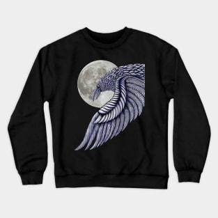 Moon Raven Crewneck Sweatshirt